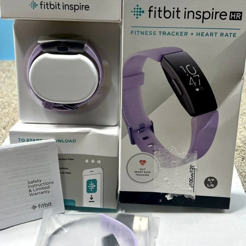 FitBit Inspire HR Fitness Tracker - Lilac
